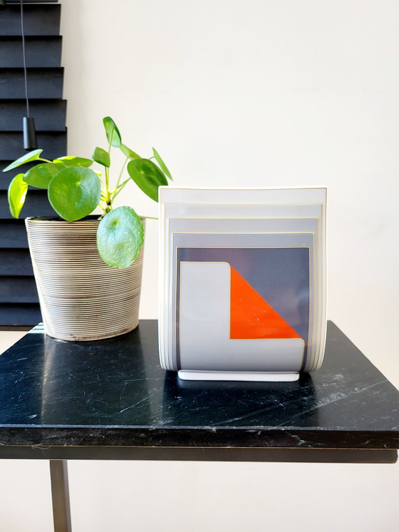 Image 1 of Rosenthal Studio Linie Vase, Designer Christa Goltz, Graphic Design, 1980s