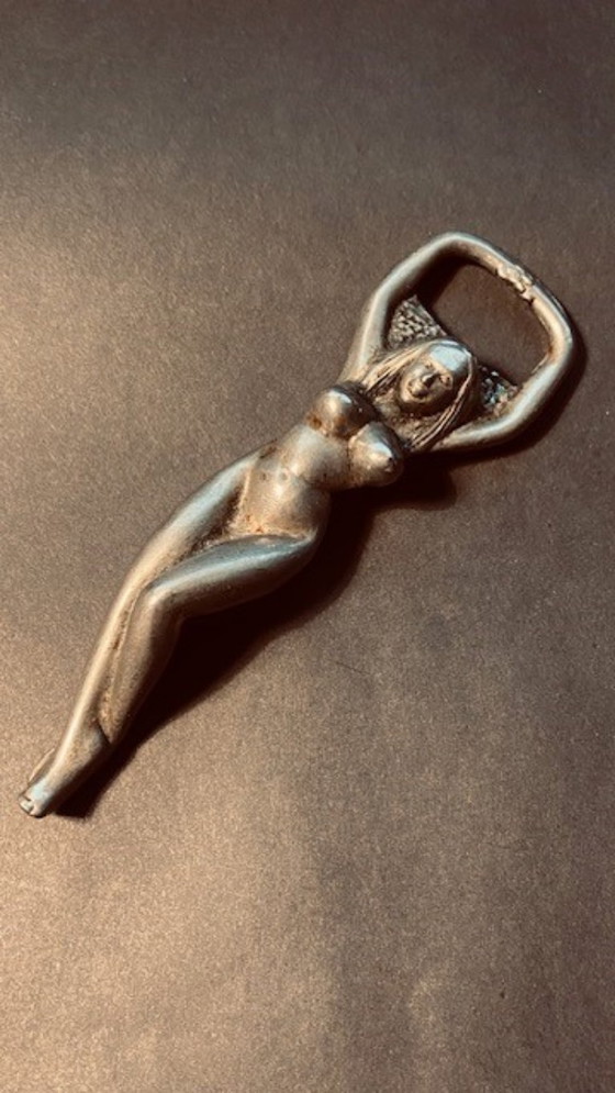 Image 1 of bottle opener of female figure