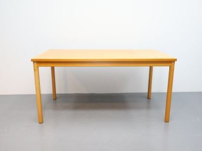 Tavolo da pranzo vintage / legno / rettangolo giallo / Kusch en Co – Kusch & Co, Tavoli da pranzo (photo 5 of 5)