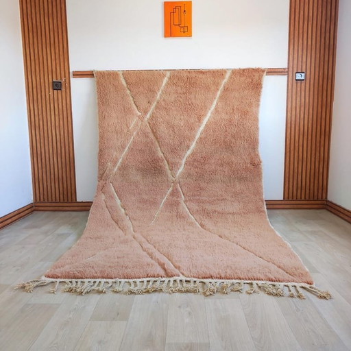 Alfombra de lana natural hecha a mano, artesanía tradicional, 2/3 m – Ahrend, vloerkleden en tapijten, Wool