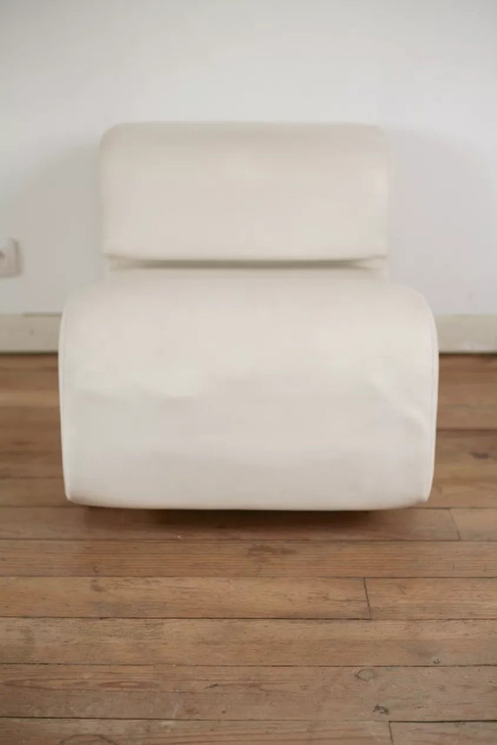 Image 1 of Fauteuil de Cini Boeri Modèle Bobo Édition Arflex Diffusion Mobilier International Italie 1968