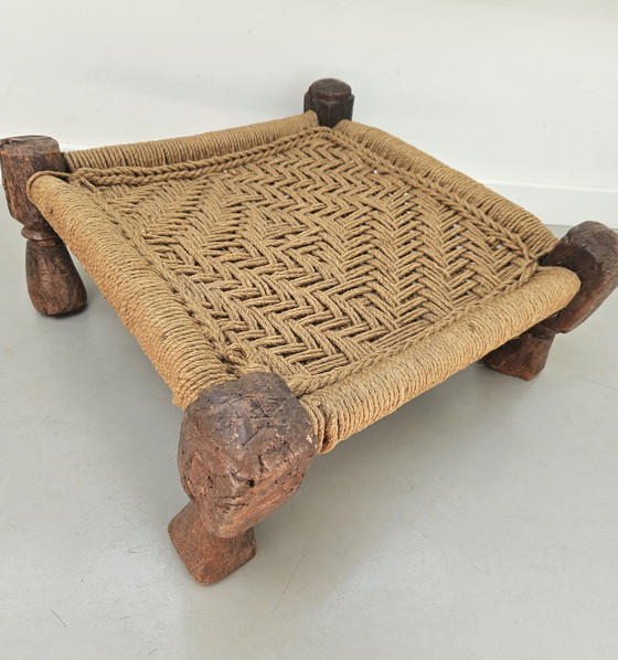 Image 1 of Indiaas Wabi Sabi krukje uit vroege 20e Eeuw 