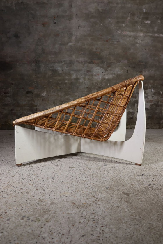 Image 1 of Gebroeders Jonkers – Rokato – Rattan Easy Chair – Noordwolde – Netherlands – 1960s