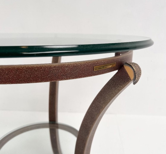 Image 1 of Satz Art-Deco-Beistelltische von Pierre Vandel, 1960er Jahre