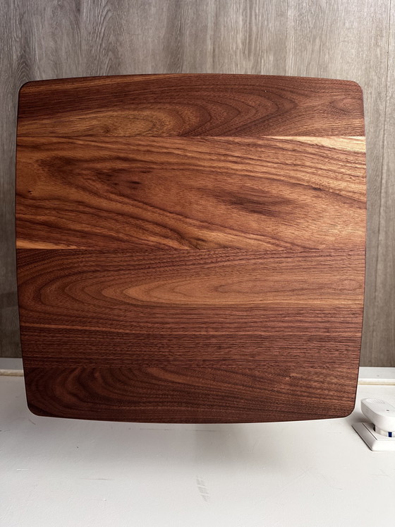 Image 1 of Scandinavian Design Walnut Side Table