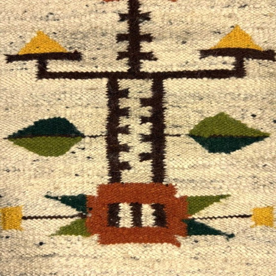 Wool Kelim Wall Hanging Poland 1970s – Wall decoration (photo 2 of 5)