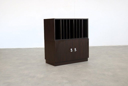 vintage audiomeubel | vinylkast | jaren 80 | Zweedsr