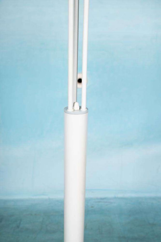 Image 1 of Space age waterfall floor lamp minimalist floor lamp white