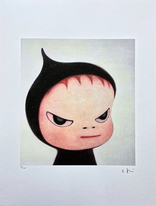 D'après Nara Yoshitomo, Nobody's Fool I, années 1990, lithographie en édition limitée