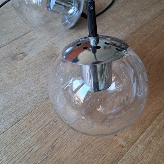 Image 1 of Raak B-1120 compositie met 5 teardrop bollen