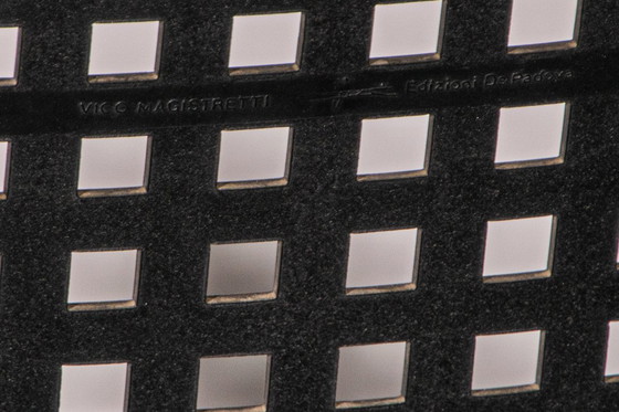 Image 1 of Silberner Bürostuhl von Vico Magistertti für De Padova