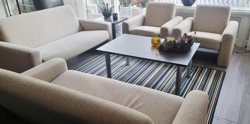 Gelderland Sofagarnitur 4730 von Jan des Bouvrie | Sofas 2x 2 1/2 Sitzer | 2 Sessel