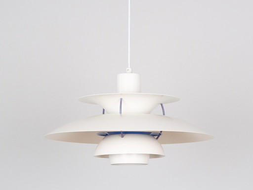 Danish vintage pendant lamp PH 5 by Poul Henningsen, Louis Poulsen, 1958