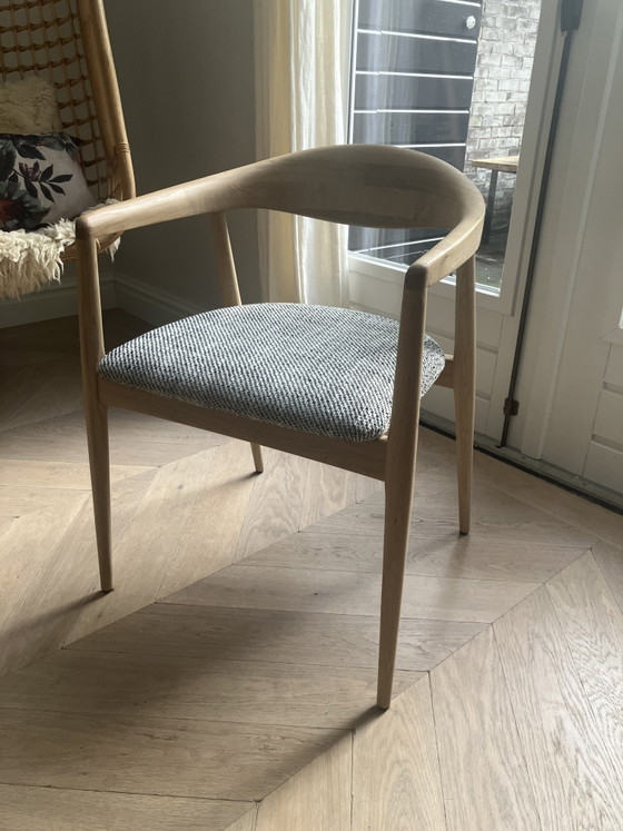 6 sedie da pranzo Strata di Melchior Interieur – Textile, Wood (photo 4 of 9)