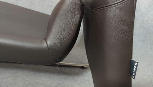 KOINOR CHAIR LEATHER CHAIR MID CENTURY DANISH DESIGN 60s TEAK VINTAGE RETRO