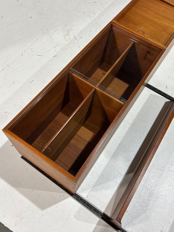 Sistema di pareti modulari in teak di Kai Kristiansen, danese, anni '60. – Armadi a muro, Wood (photo 16 of 22)