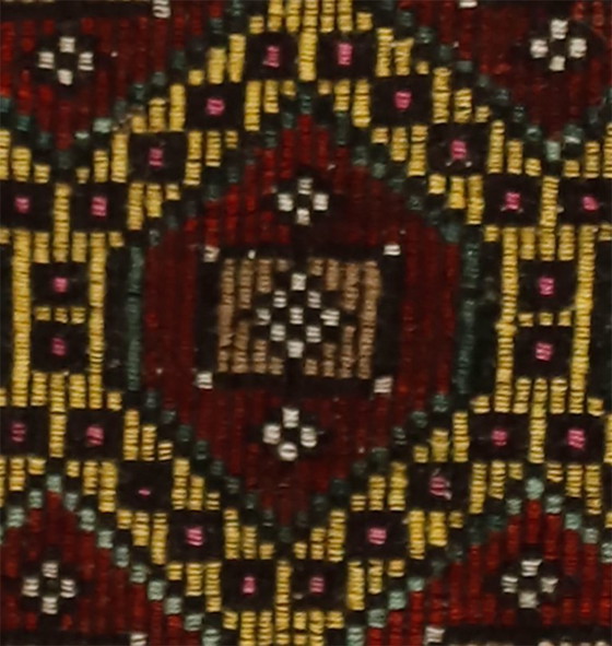 Large Vintage Anatolian Yoruk Kilim 284 × 202 Cm – Handwoven Wool Rug – Rugs & carpets (photo 4 of 10)