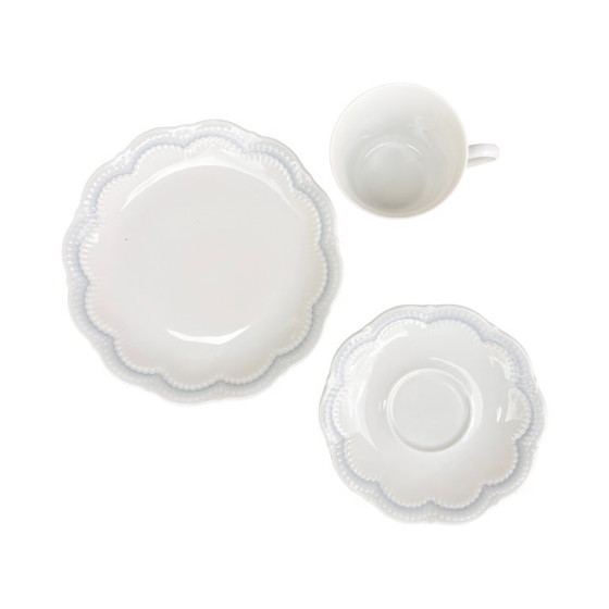 Image 1 of Schirnding Bavaria Frühstücksservice – 1960er Jahre, signiert, Art-déco-Porzellan