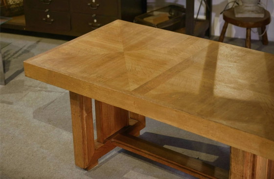 Art Deco oak table by Léon and Maurice Jallot 1940s – Dining tables, Wood (photo 11 of 15)