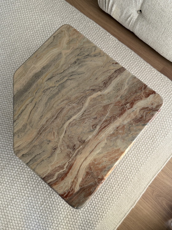 Image 1 of Table basse vintage en marbre, Italie 1970