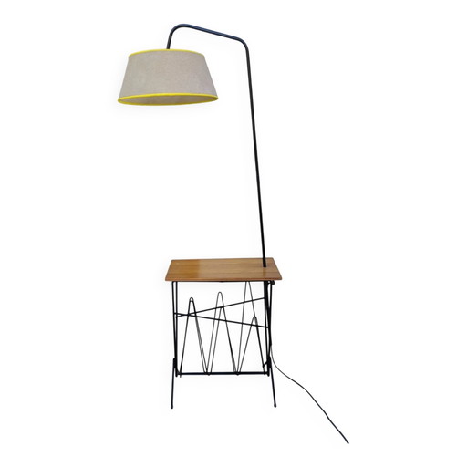 Lampe de lecture avec table 1950