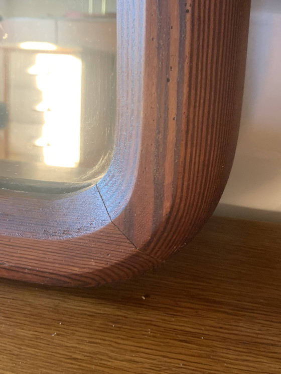 Alter, antiker Wandspiegel aus Holz – Wood, Vintage (photo 5 of 8)