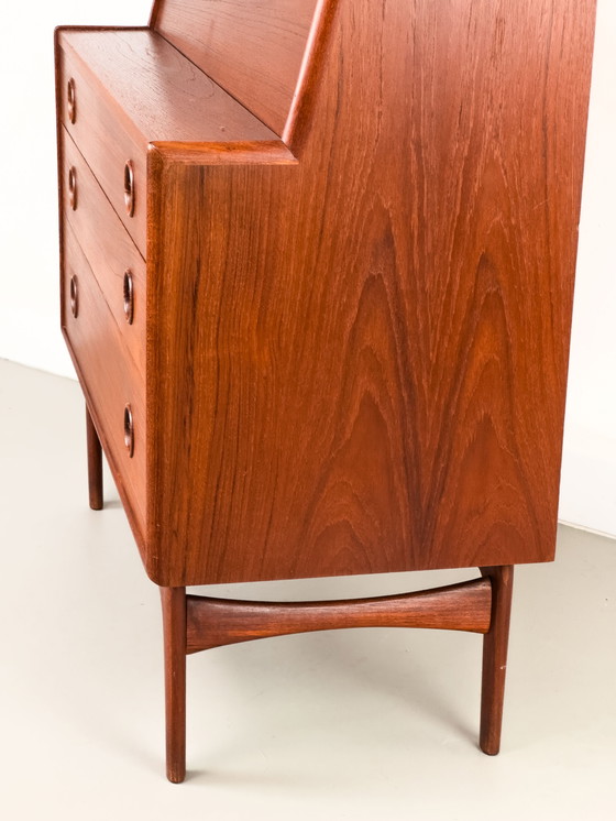 Image 1 of Secretary In Teak By Arne Hovmand Olsen For Mogens Kold, 1960S