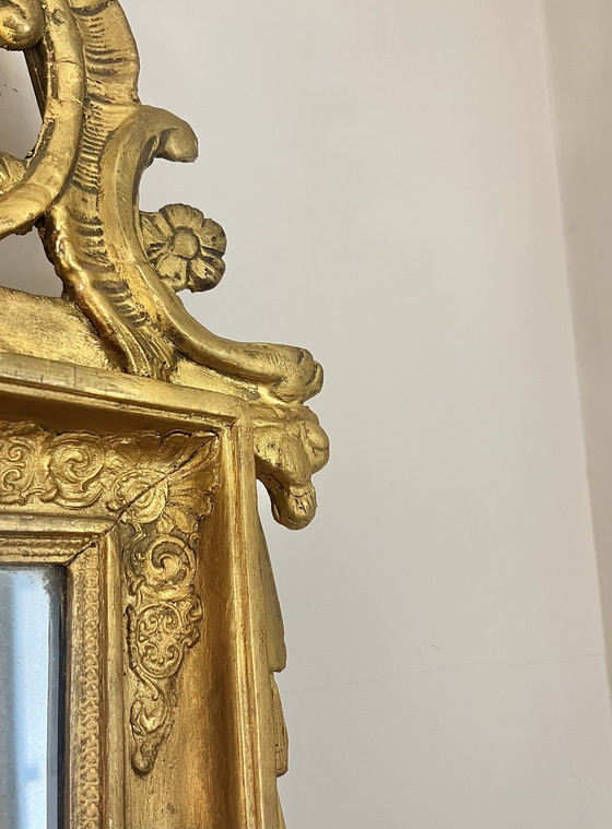 Image 1 of Espejo nupcial antiguo de 84x50cm