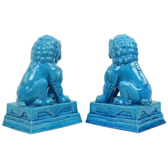 Image 1 of Groot Koppel Tempelleeuwen Foo Dogs