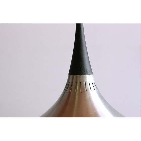 Image 1 of Lampada a sospensione vintage "Orient" in metallo cromato di Jo Hammerborg per Fog et Morup, Danimarca 1960