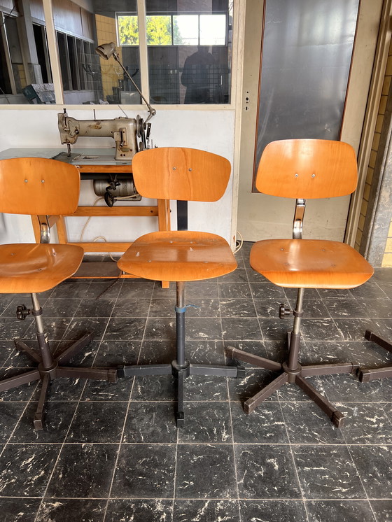Image 1 of 6 industrial chairs