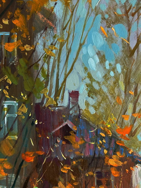 Image 1 of Autumn Old Town Street