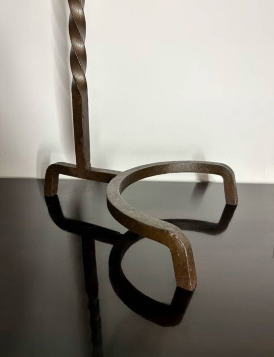 Image 1 of Large 60's Brutalist candle holder