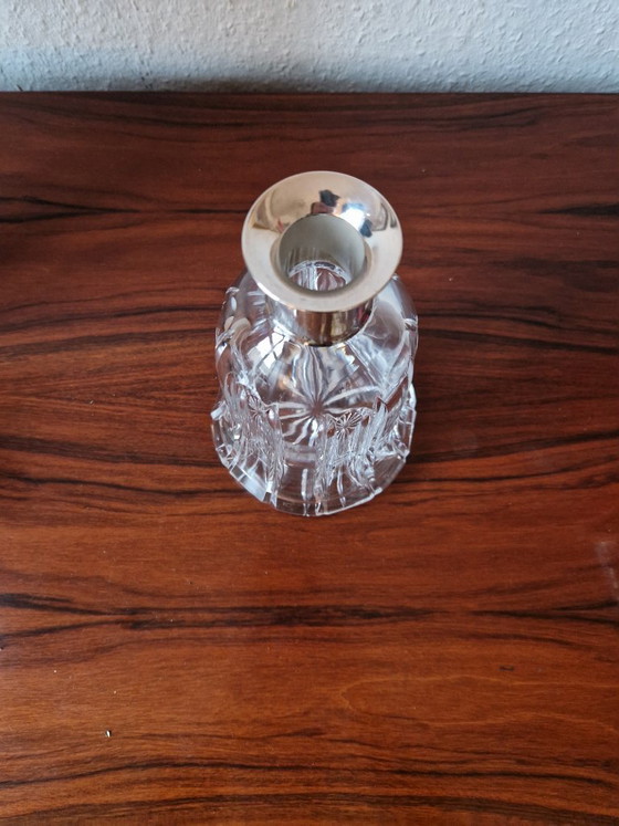 Carafe, Perry Küster, en cristal, col en argent 800 – Verres et carafes, Glass (photo 7 of 8)