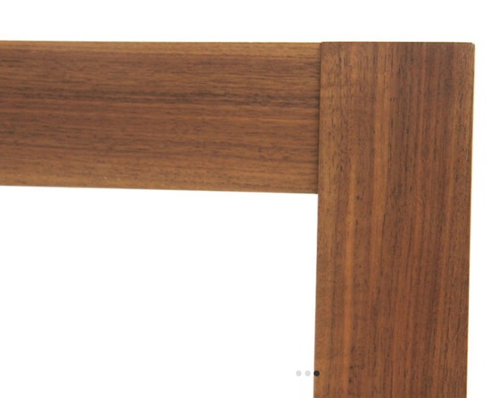 Miroir scandinave en noyer, Suède, 1960, 111cm x 75cm – Wood (photo 3 of 5)