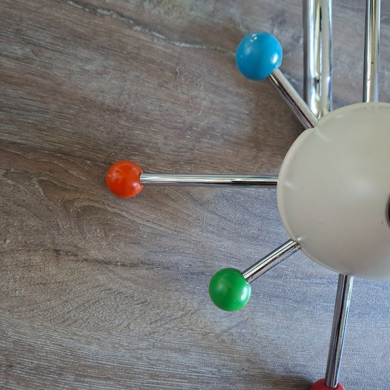 Perchero Sputnik Saturno, diseño de los años 80 – IKEA, Wood, Plastic (photo 7 of 13)