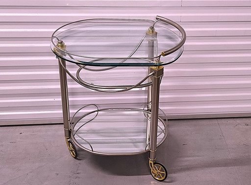 Beautiful Italian Bar Cart With Three Levels