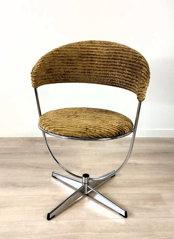 2 X Arne Dahléns Voor Dalum – Eetkamerstoelen, Chrome (photo 5 of 12)