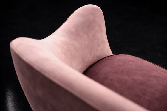 Image 1 of Vintage Mid-Century Space Age Velours Loungeset van Paged, 1972, set van 3