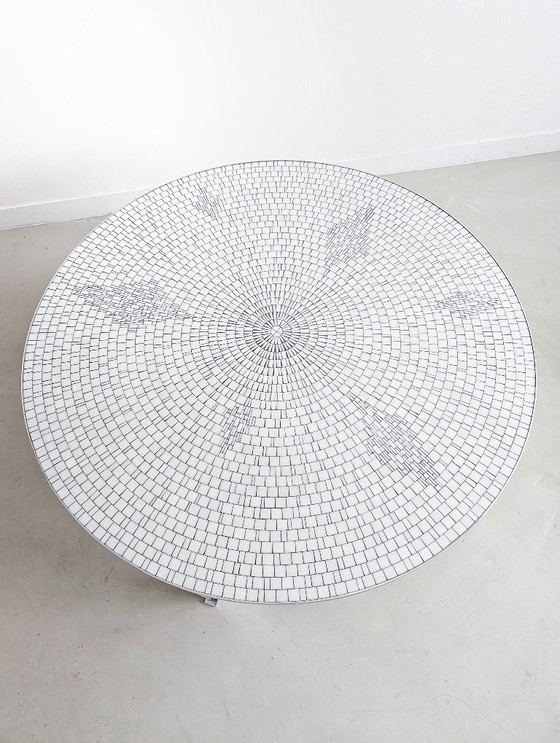 Image 1 of Tavolino a mosaico di Berthold Müller Oerlinghausen 1960