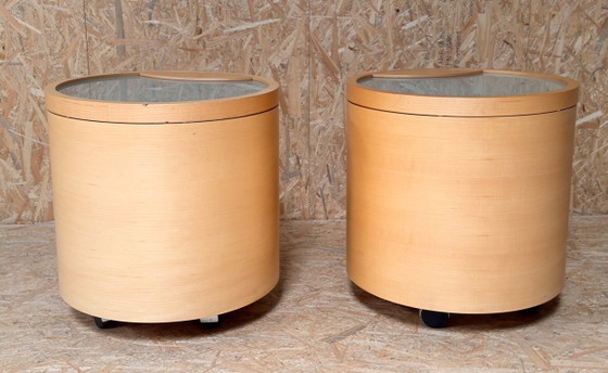 Image 1 of Tables de chevet design Hülsta - lot de 2