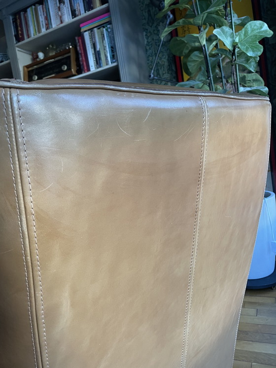 Image 1 of Baxter Fauteuil Leder Cognac