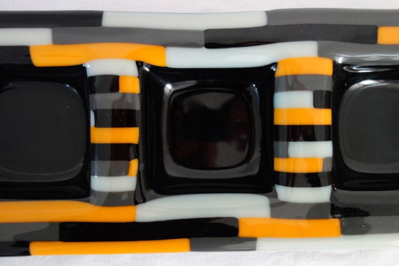 Image 1 of Dekorative Glasplatte "Fusing" von Itay Faingold