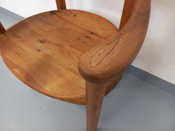 Image 1 of Rainer Daumiller vintage Scandinavian armchair in pine from the 70s