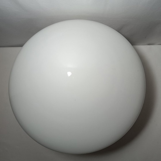 Image 1 of Vintage Gorlitz glazen paddenstoellamp, Karin Korn Design, Mid-Century Modern