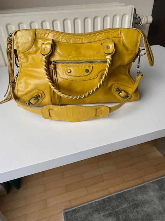Borsa a mano di classe – Balenciaga, Borse a mano, Pelle, Tessile (photo 9 of 10)