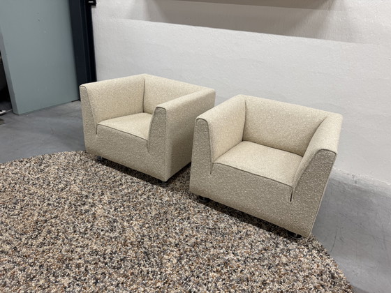 Image 1 of 2 Gelderland 4800 Armchairs Zero fabric