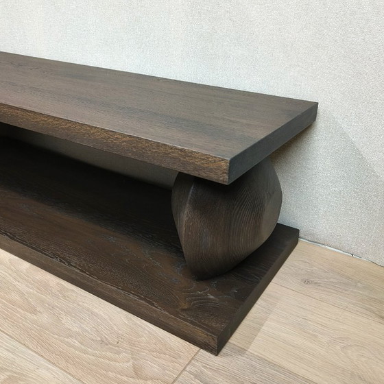 Image 1 of Meuble TV sculptural | Chêne massif