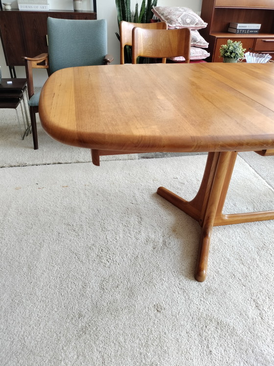Image 1 of Vintage, Danish teak extendable oval dining table
