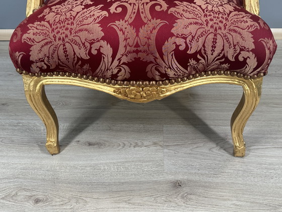 Image 1 of Poltrona in stile Luigi XV